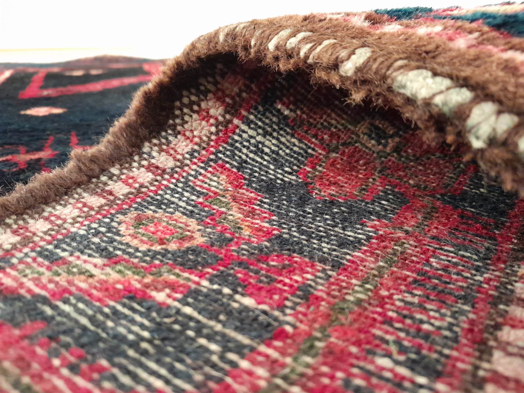 Handmade Persian Hamadan rug 169x109cm