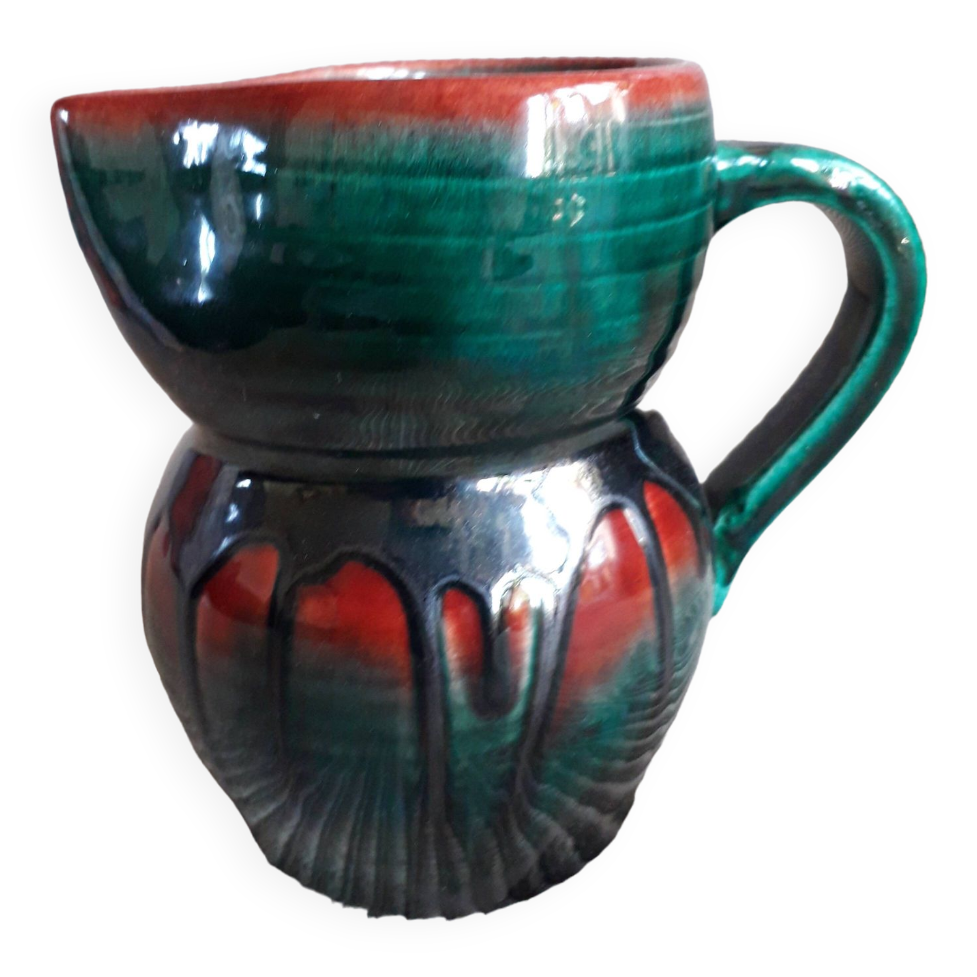 Very original Accolay ceramic vase