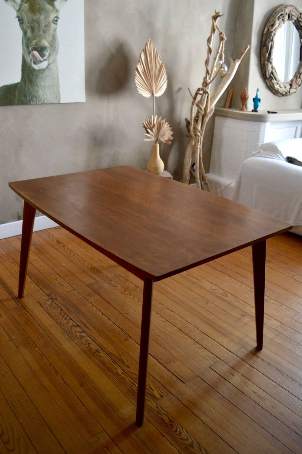 Table vintage style scandinave