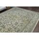 1960s Vintage Persian Handmade Wool Cotton Beige Area Rug 292x395