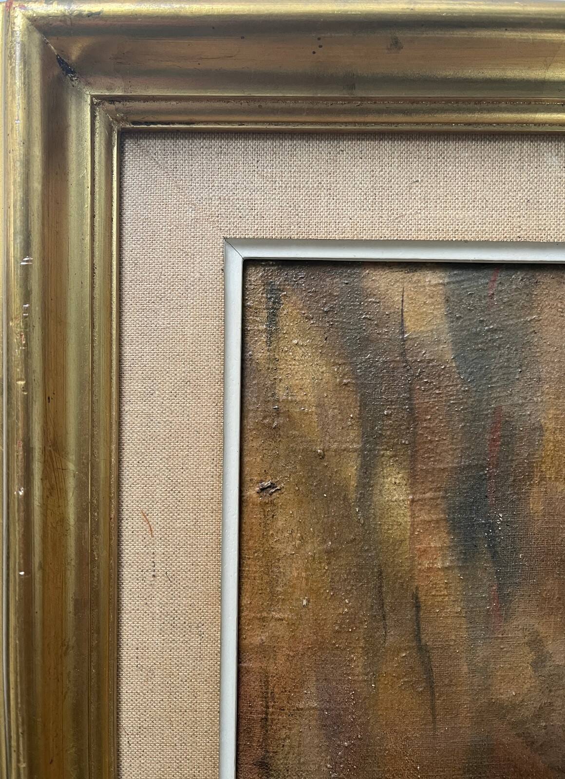 Antique HST painting "Still life: breakfast" signed A. Jouenne + ca