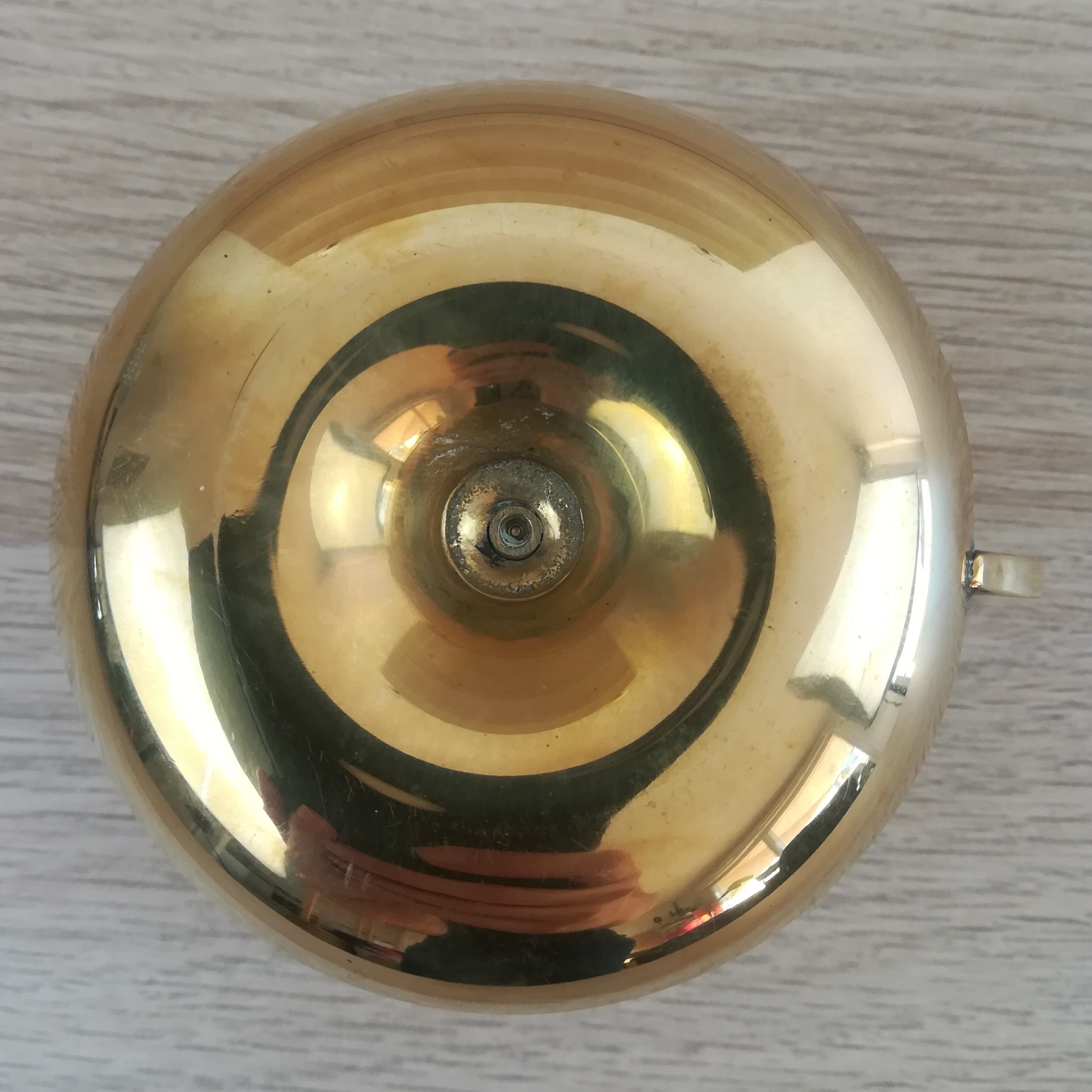 Brass candle holder "cellar rat"