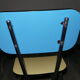 Table et 4 chaises en formica avec pieds eiffels vintage Sif