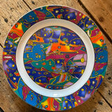 6 Assiettes design SO FRENCH, décor du Galion