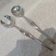 Christofle Duo silver-plated serving spoon and fork