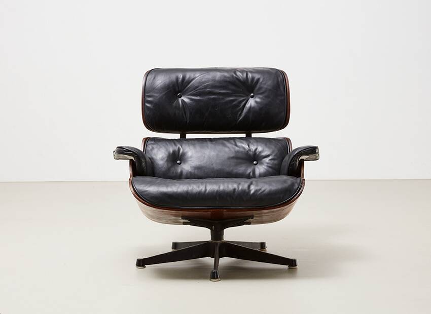 Charles & Ray Eames Lounge Chair Model 670 for ICF Italy 1960s/70s