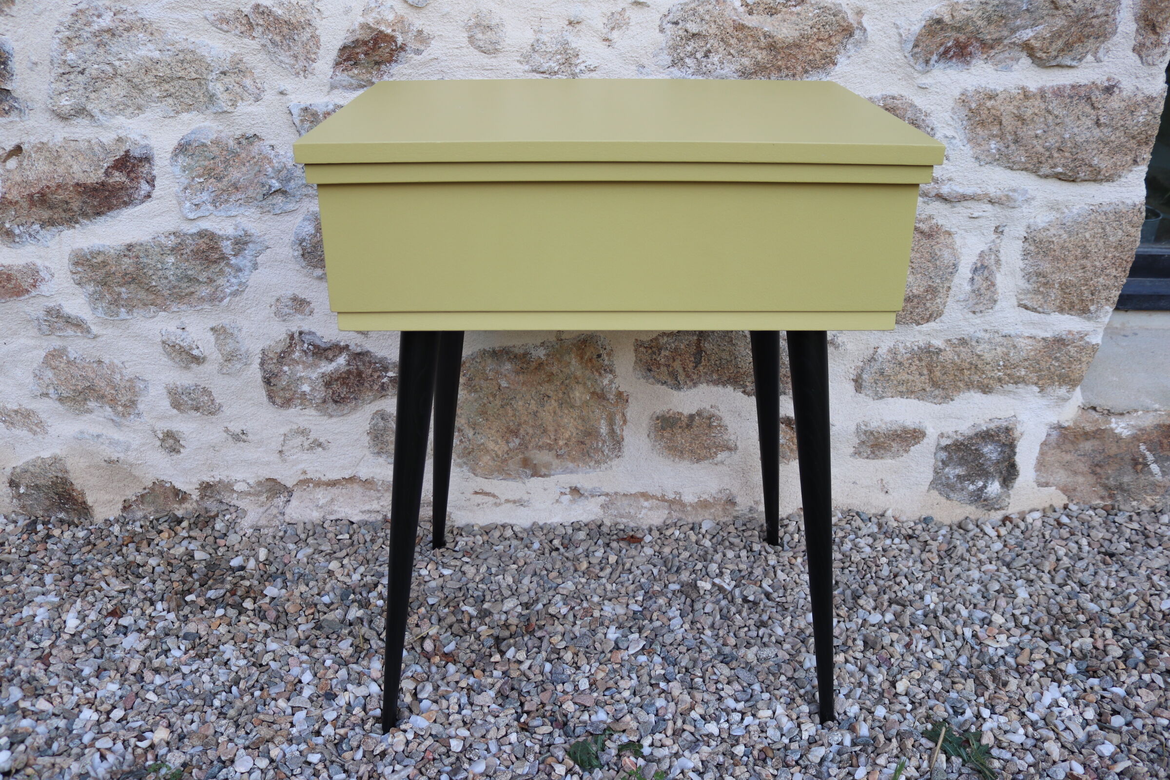 Bureau Singer d'époque machine à coudre