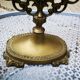 Brass psyche mirror