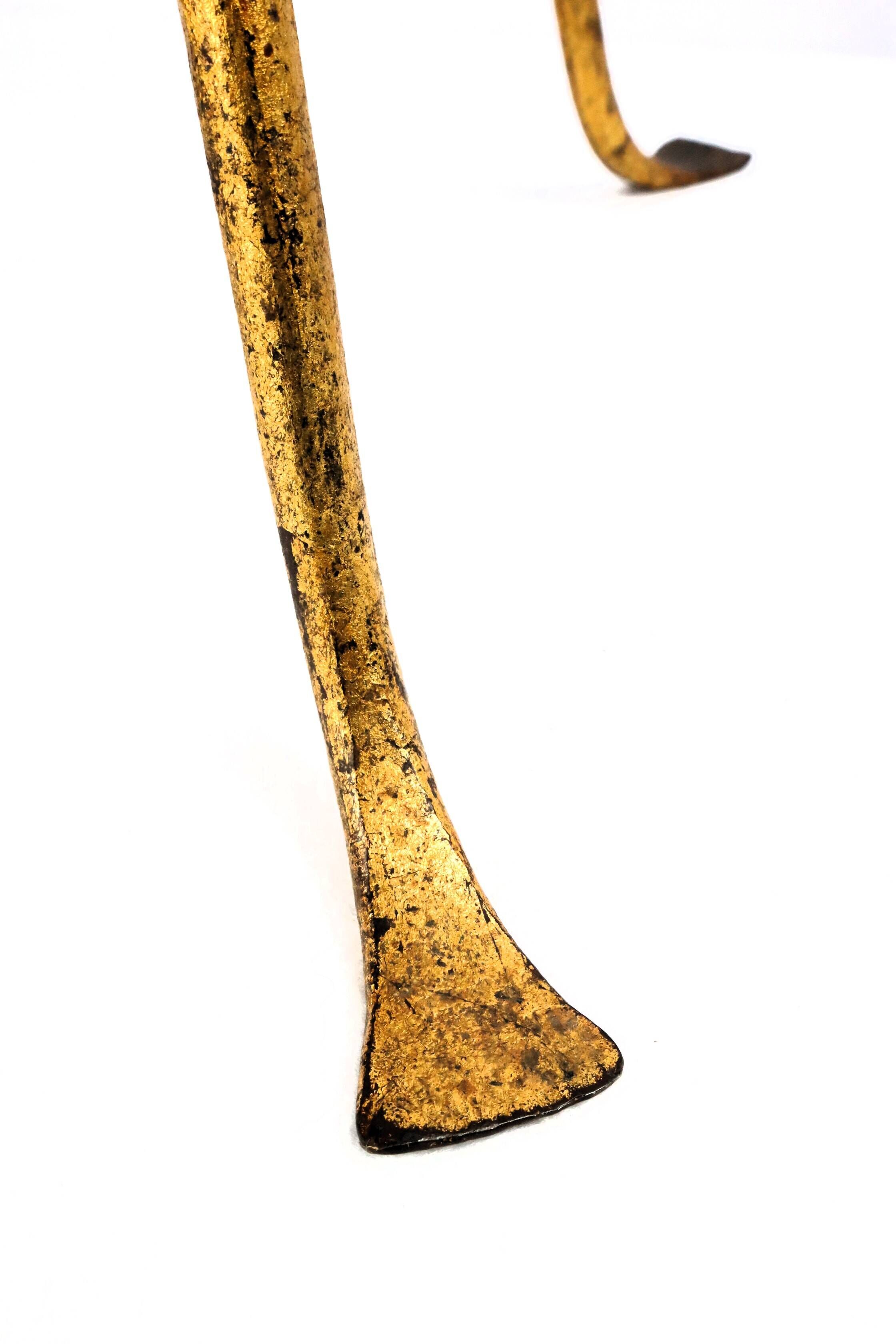 Golden metal Martini table 1950