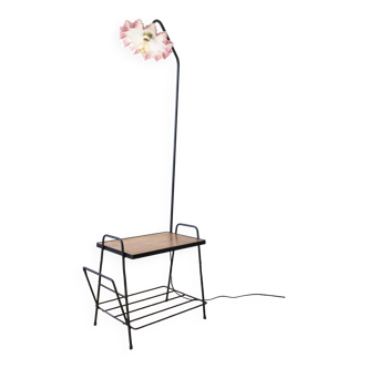 Vintage reading floor lamp