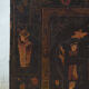 Coffre ancien peint en bois de pin – Chine, vers 1900
