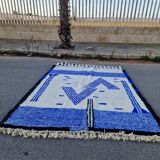 Traditional Moroccan wool rug 2.5 x 1.5 m