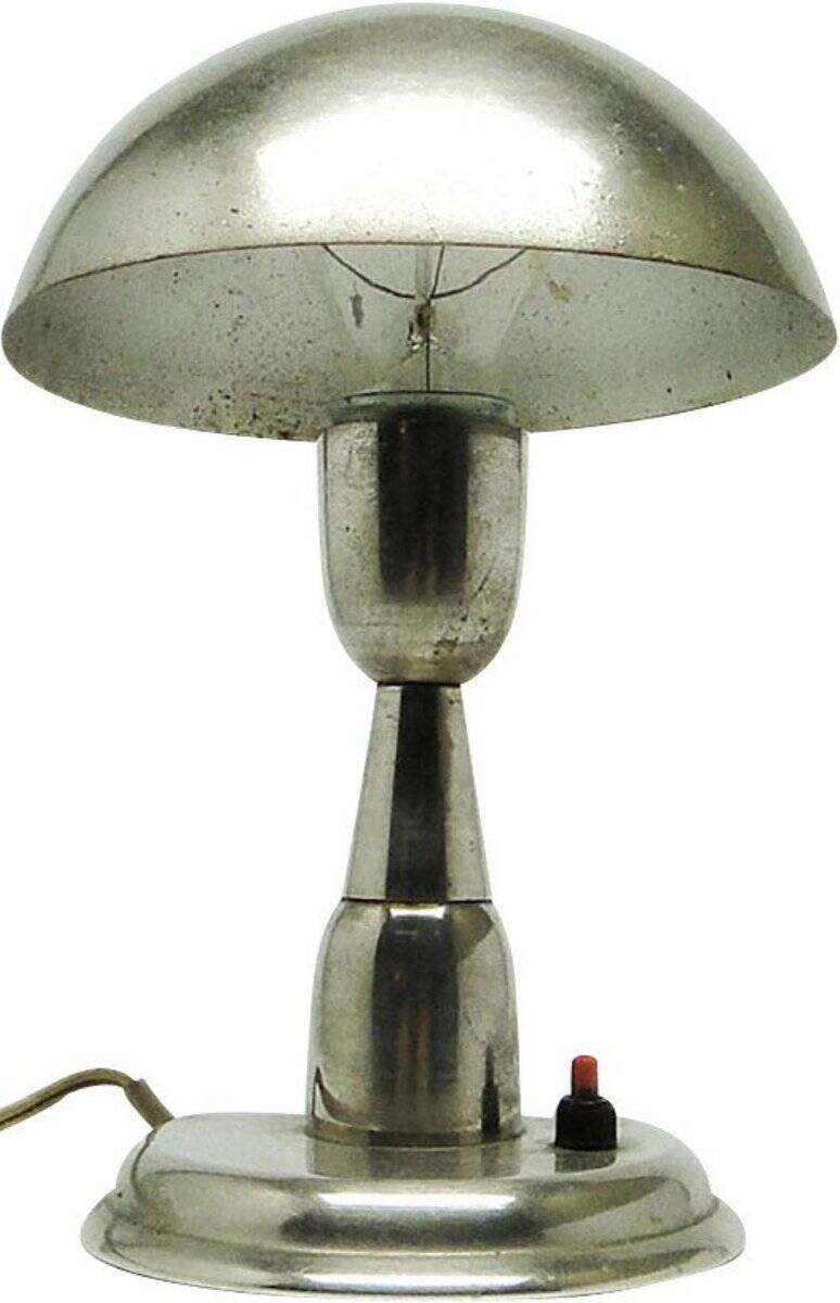 Art Deco table lamp by A. Gałecki, Poland, 1960s