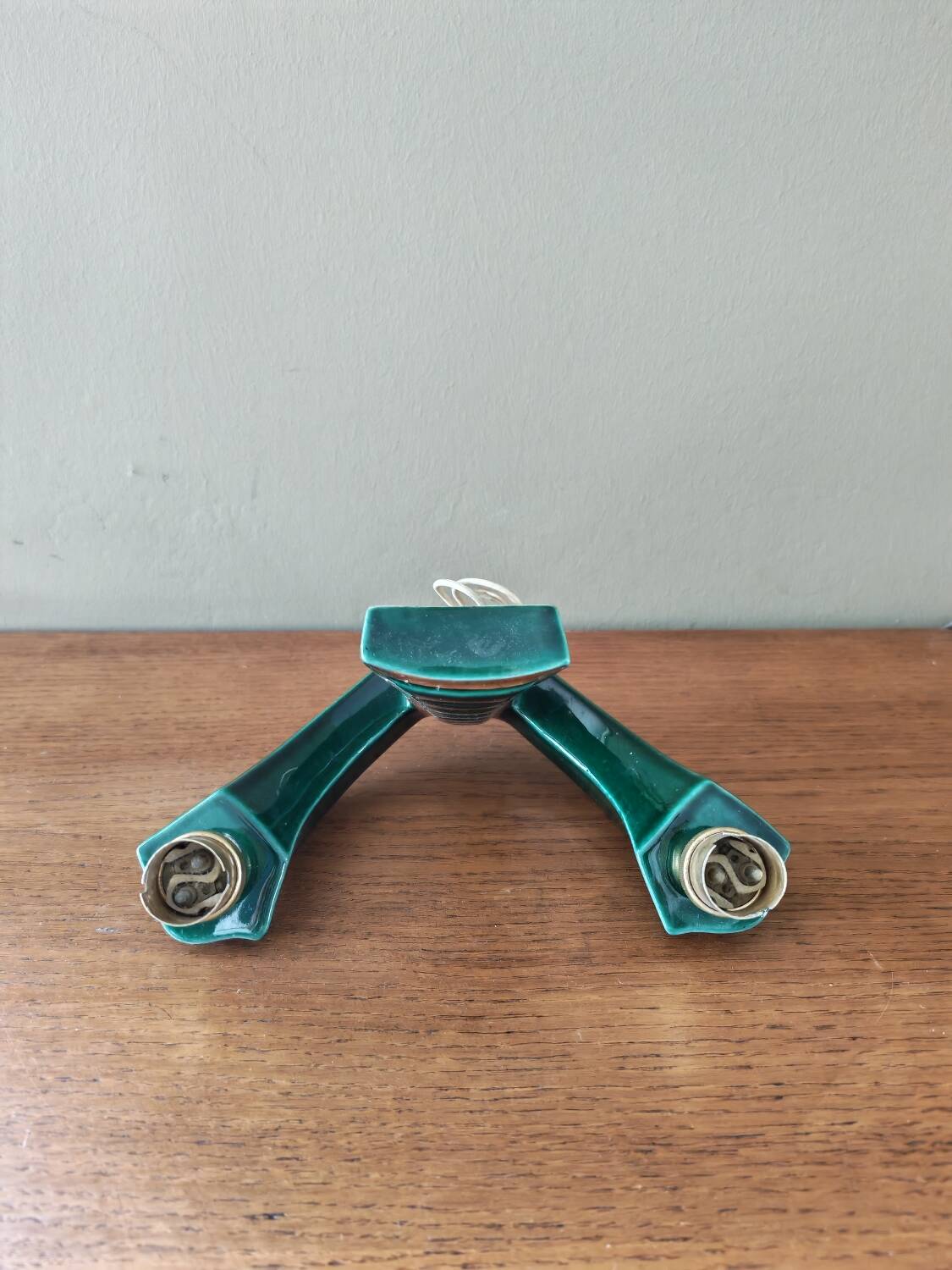 Vintage ceramic wall light