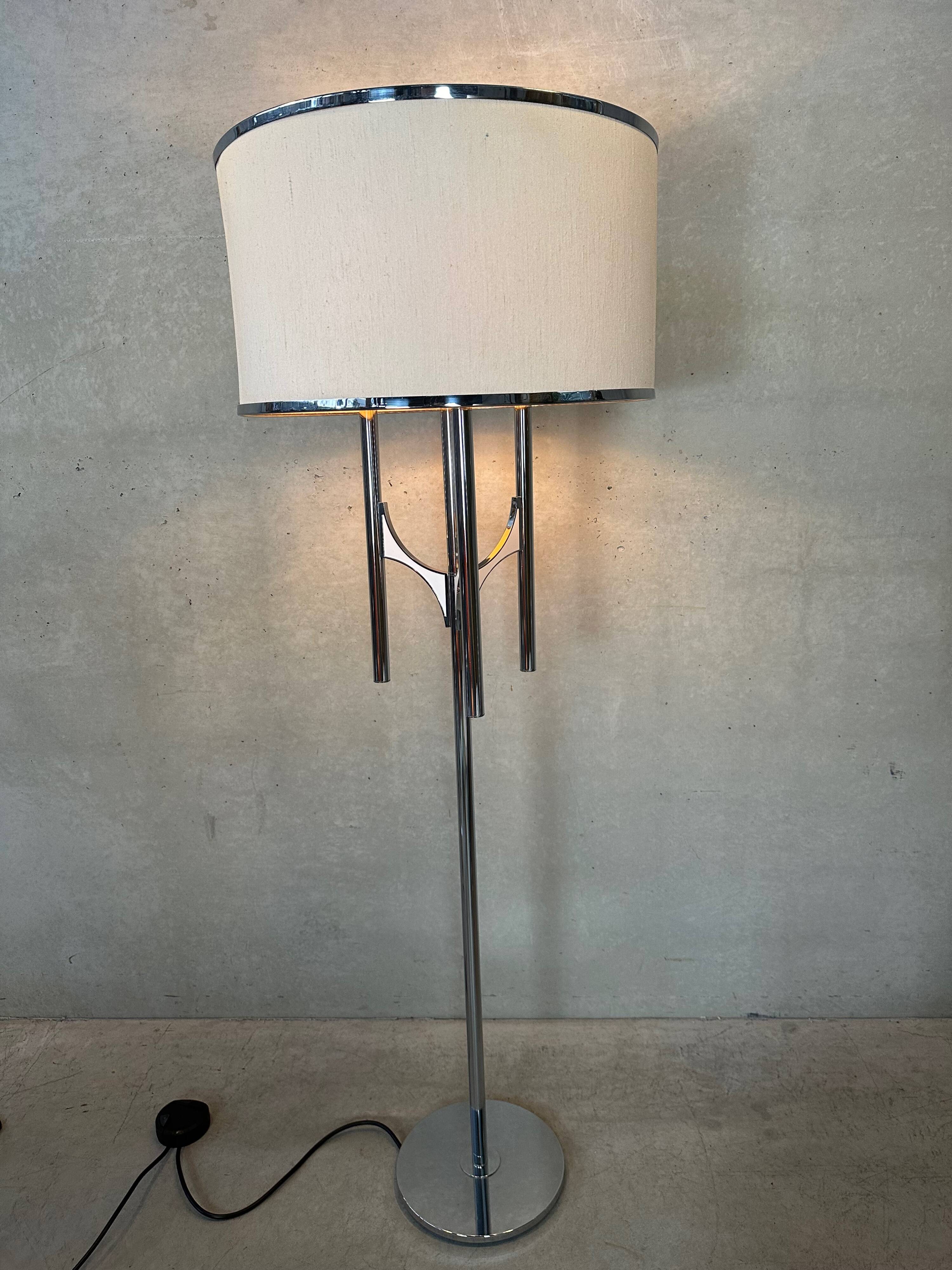 Vintage floor lamp (with or without shade) – Sciolari