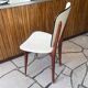 Set of mid-century Scandinavian-inspired chairs.