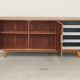 Enfilade U460 in white and black by Jiri Jiroutek for Interier Praha 1960