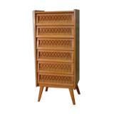 Chest in oak in the 1960s