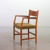 Hans Wegner Danish 'Town Hall' Wooden Arm / Side Chairs by Plan Mobler 50s