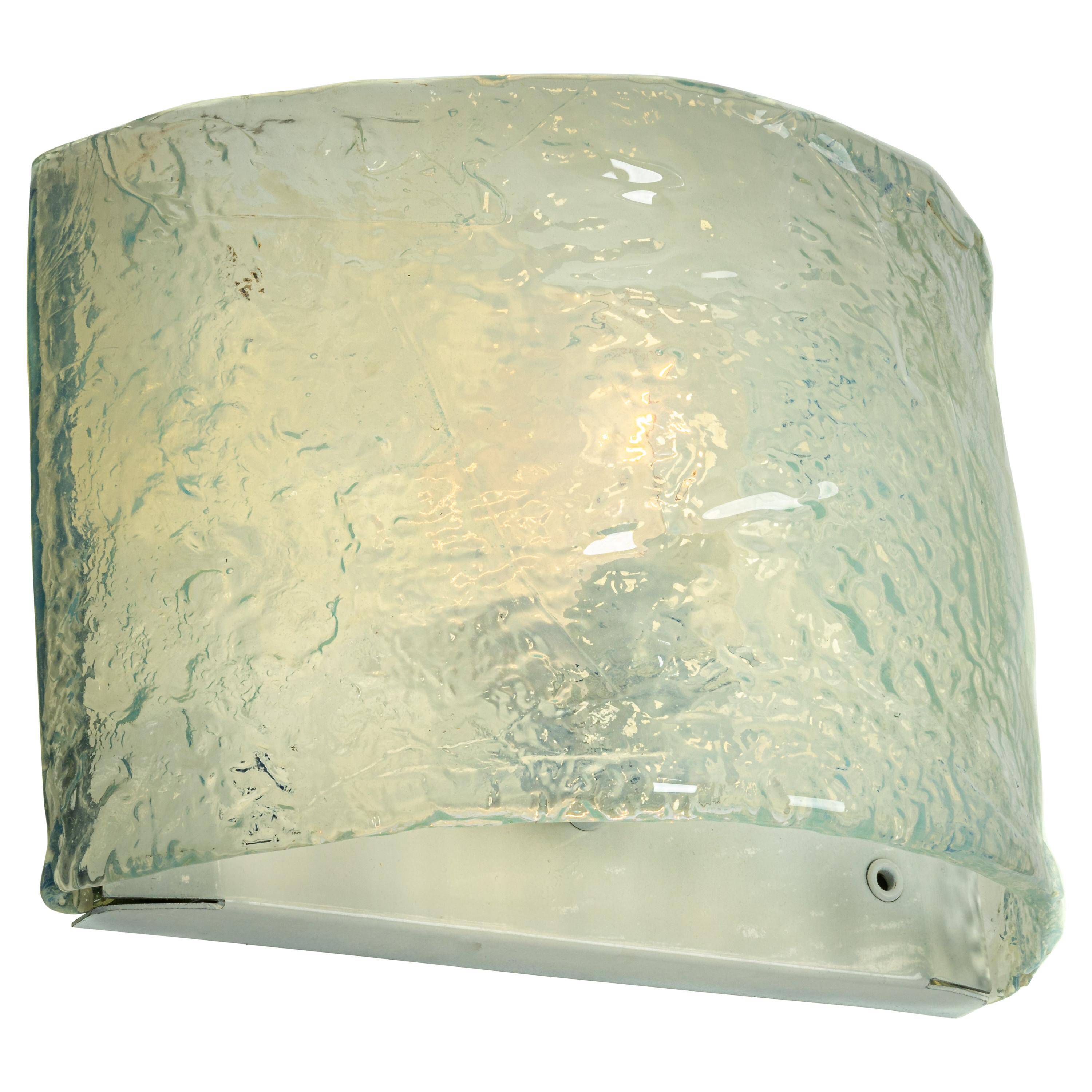 Large Kalmar wall sconce Murano, Austria, 1960s