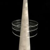 Marble table lamp 1980 Italian