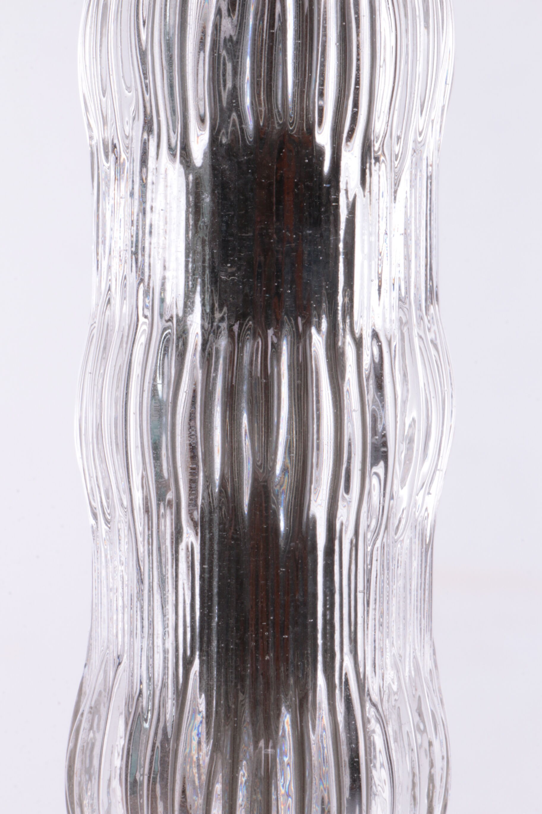 Floor lamp with glass tubes and brass details, 1960s