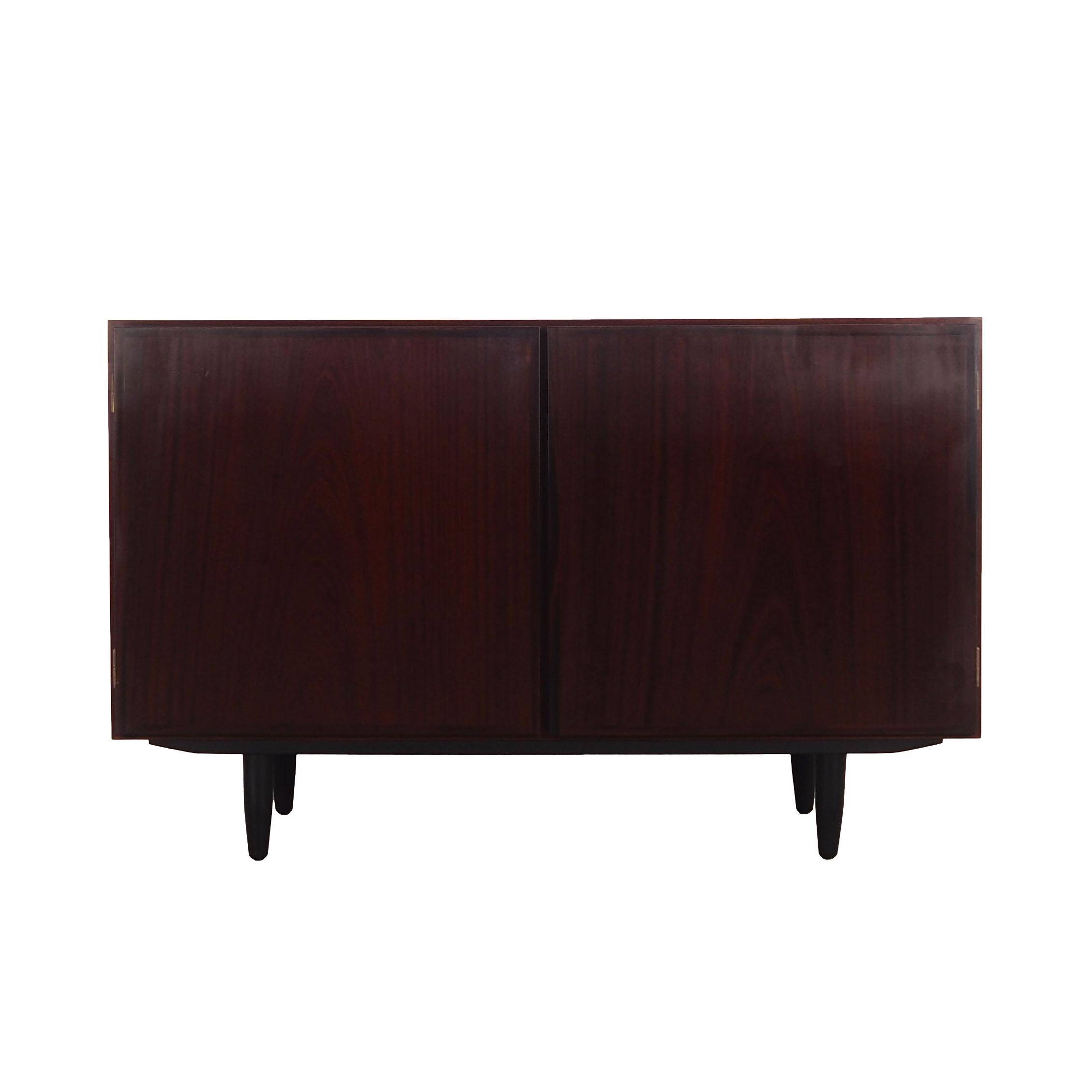 Mahogany cabinet, Danish design, 1970s, manufacturer: Omann Jun