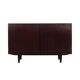 Mahogany cabinet, Danish design, 1970s, manufacturer: Omann Jun