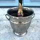 Silver Plated Champagne Bucket – Italian Empire Style Wine Cooler
