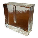 Vase soliflore en verre de Klaus Breit, 1970s