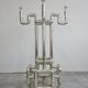 Sculptural floor lamp Space Age Rombo by Gaetano Missaglia
