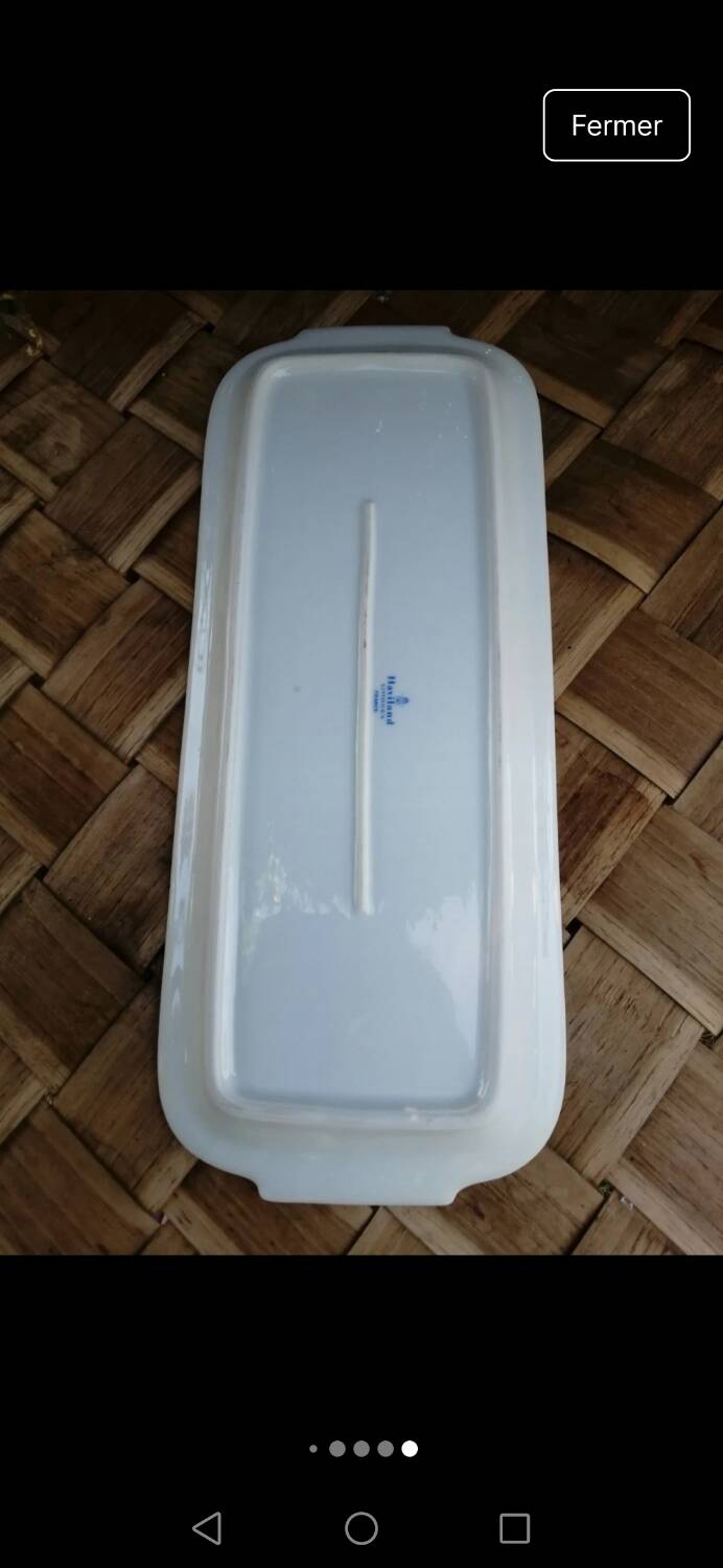 Haviland cake dish