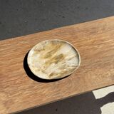Petrified wood bowl or dish D27x24 -3319