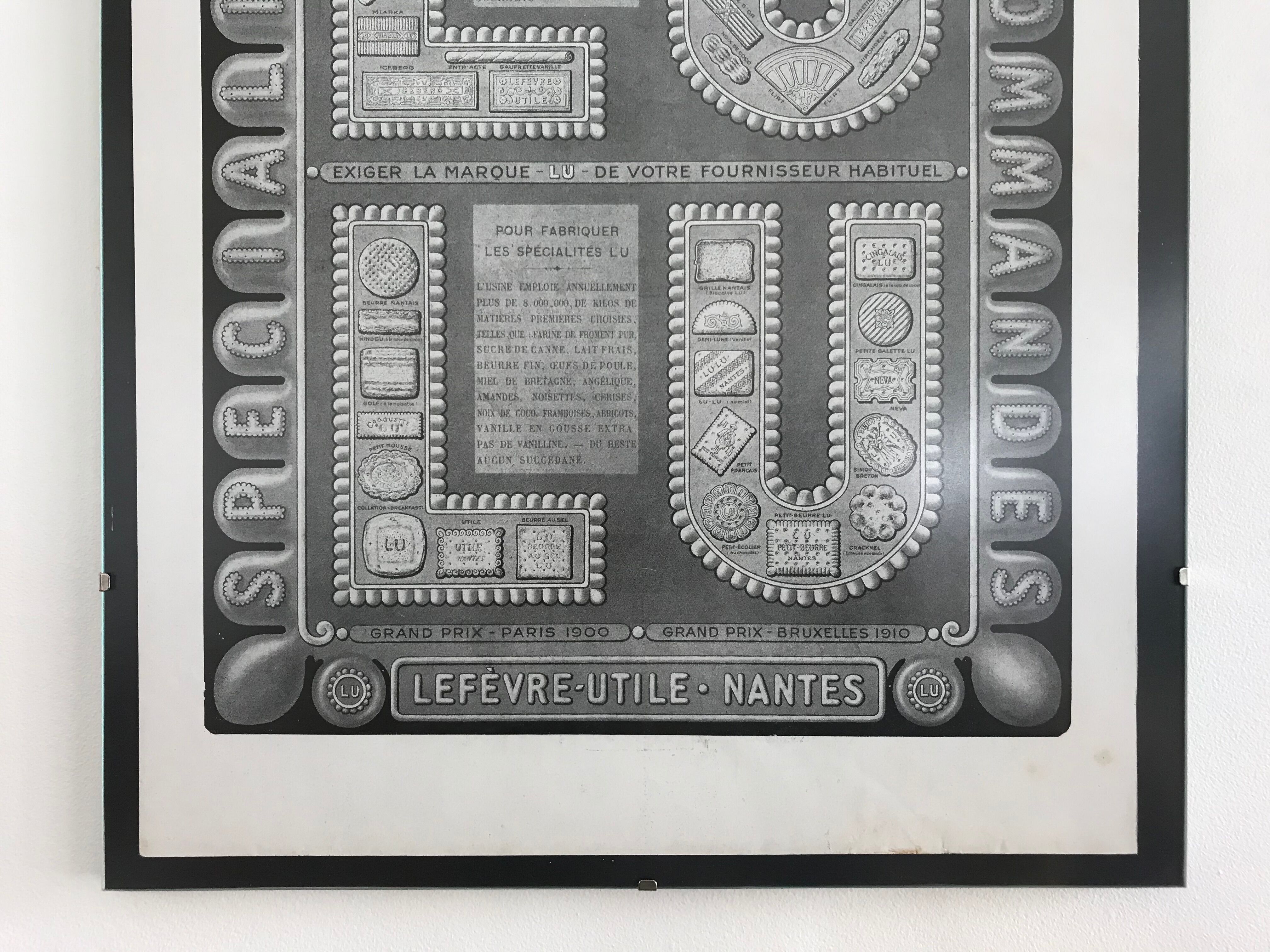 Advertising poster LU 1932