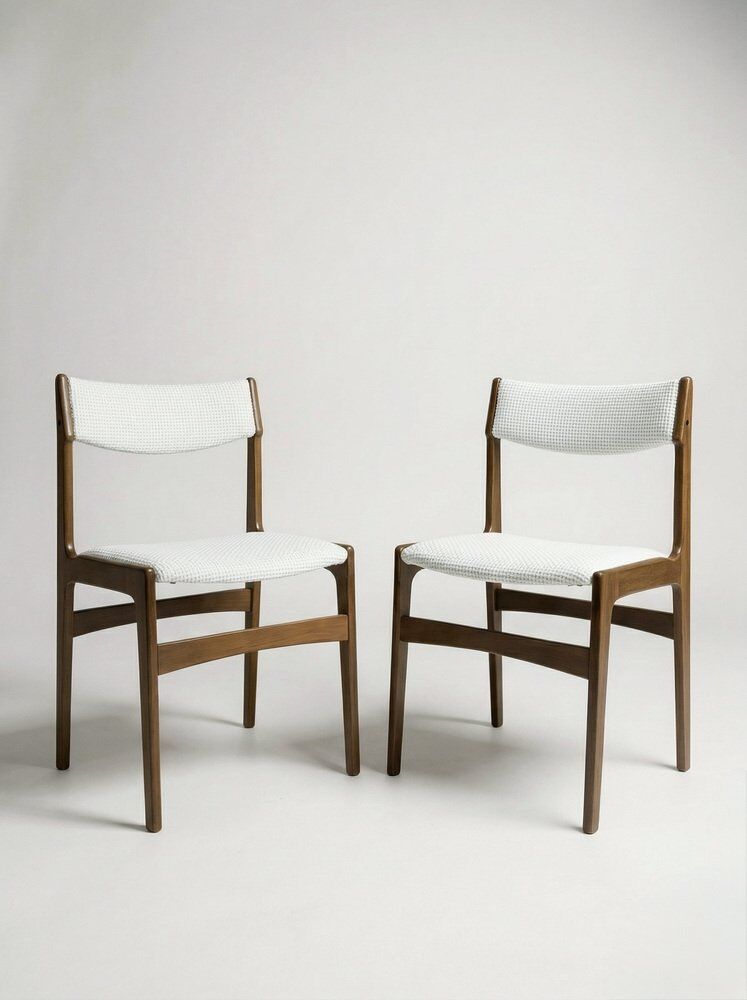 4 Scandinavian chairs by Erik Buch, 1960s