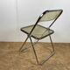 A folding chair model Plia by Giancarlo Piretti for Castelli vintage year 70