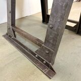 Table basse rivetée industrielle, années 1960