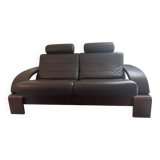 Roche Bobois leather sofa