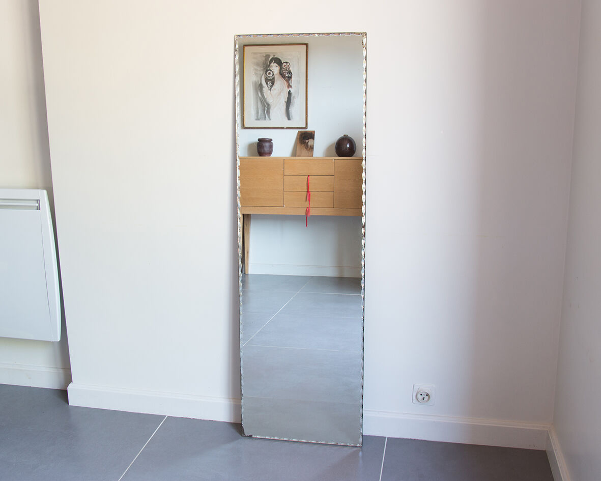 Miroir biseauté 135x42cm