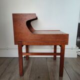 Teak bedside table with drawer - Design Sweden 1960