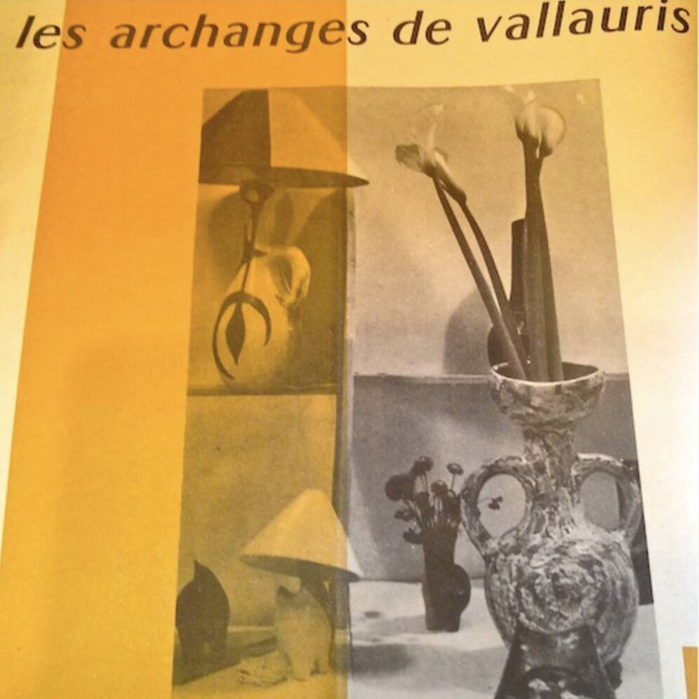 Collection lamp Lilette and Gilbert Valentin The Archangels, France 1950