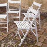 Vintage 60s wooden garden furniture