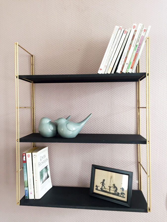 Étagère murale Tomado string vintage des années 60