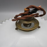 Old suspension in white opaline