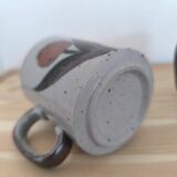 Paire de Mugs en grès vernissé 1970