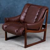 Mid-Century Armchairs in Rosewood by Torbjørn Afdal for Nesjestranda Møbelfabrikk, 1960s, Set of 2