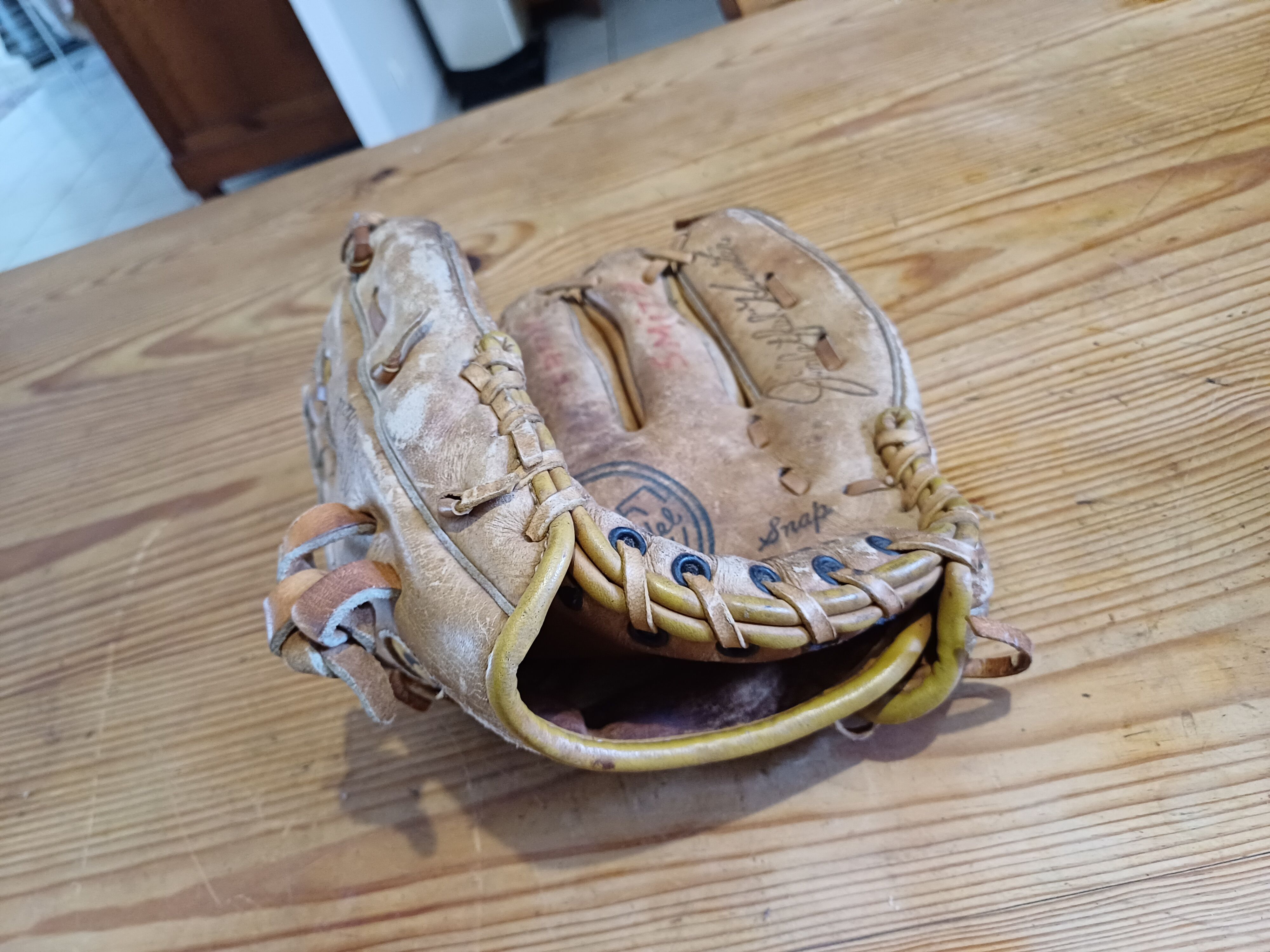 Gant de Base Ball Américain Cuir