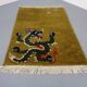 Hand-Knotted Tibetan Dragon Rug, 1950s, Set of 2