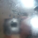 4-piece silver-plated coffee/tea set, quadripod, rococille style, twisted