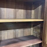 19th century walnut Restoration bookcase